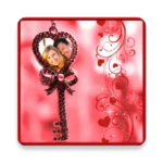 valentines day frames android application logo